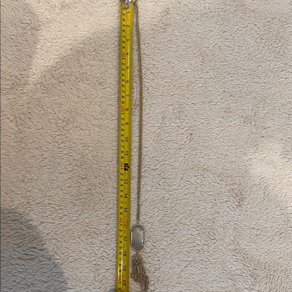 Kendra Scott Rayne Gold Long Pendant Necklace - Picture 4 of 4